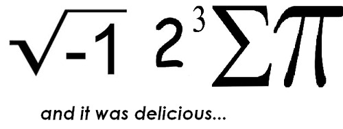 Maths is delicious
