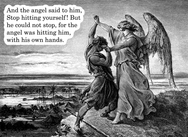 stop hitting yourself