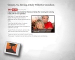 72 Year Old Has Child With Grandson