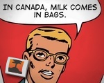 In Canada, Milk Comes In Bags.